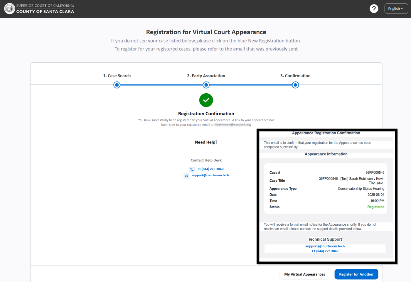 Step 6 UDC Registration
