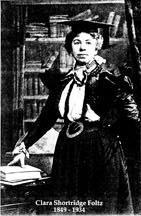 Clara Foltz, 1st woman lawyer California (OCH)